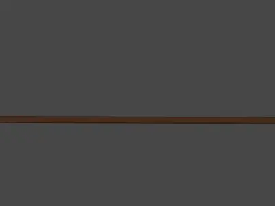 low-poly game-ready 3d spear Free low-poly 3D model