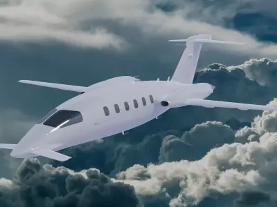 Avanti II - Low Poly 3D model