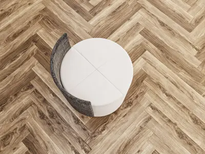 Pouf 02 3D model  Free 3D model
