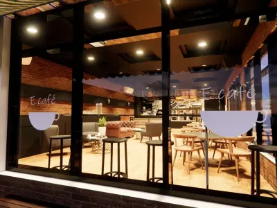 COFFEE SHOP 3D model