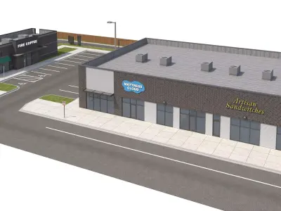 Retail-144 Retail Stores 3D model