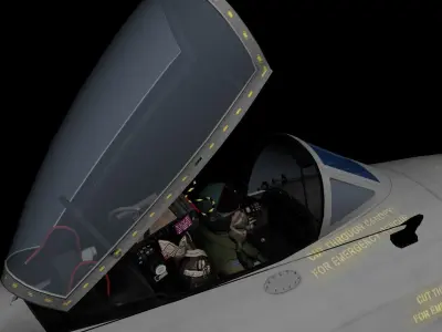 Canberra PR9 3D model