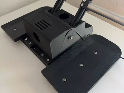 DIY sim helicopter pedals 3D print model