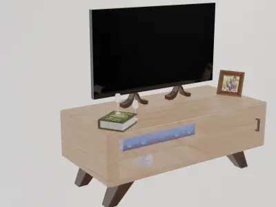 TV unit  Free 3D model