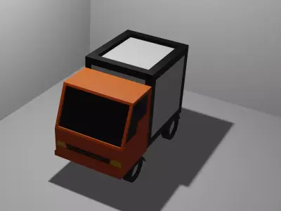 Low poly Truck FREE Free 3D model