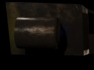 space shuttle Low-poly 3D model