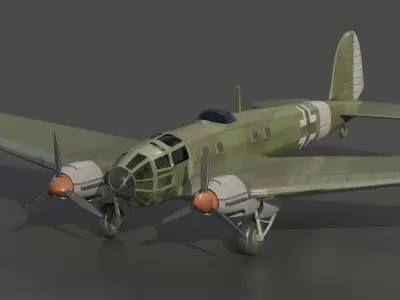 Heinkel He 111 3D model
