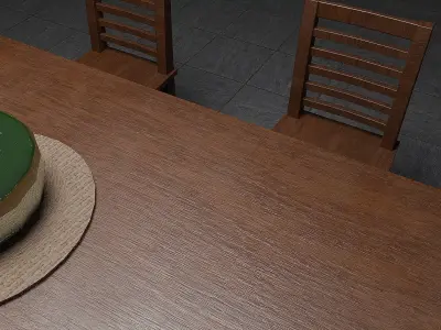 Set de comedor 3D model