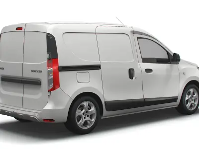 Dacia Dokker 2020 3D model