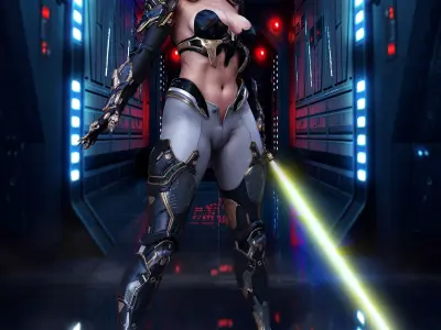 The Space Enforcer 3D Model 3D model