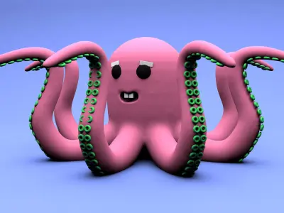 Pulpo Free 3D model