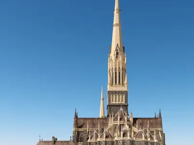 St Patricks Cathedral Church Melbourne 3D model