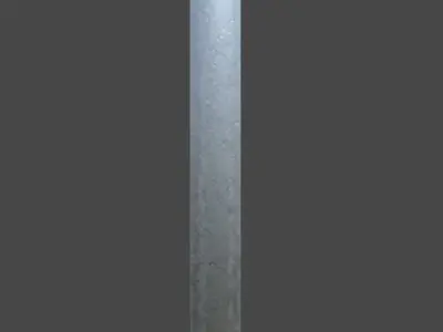 Two Hand Sword1 Low-poly 3D model