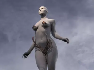 Eve Model Sculpture 2 3D model
