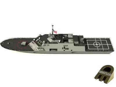 FREEDOM CLASS LCS USS MILWAUKEE 3D model