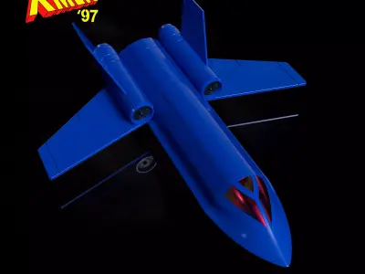 BLACKBIRD X-JET - X-MEN - MARVEL LEGENDS Size 3D print model