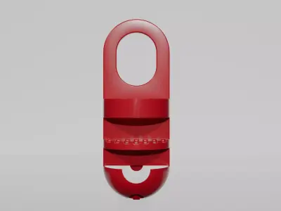 Guzzini Ella Wall Caddy Free 3D model