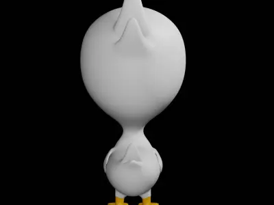 Duckling Free 3D model purchase