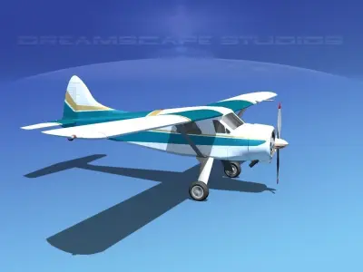Dehaviland DH-2 Beaver SL05 3D model