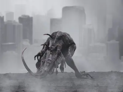 Gwoemul Low-poly 3D model