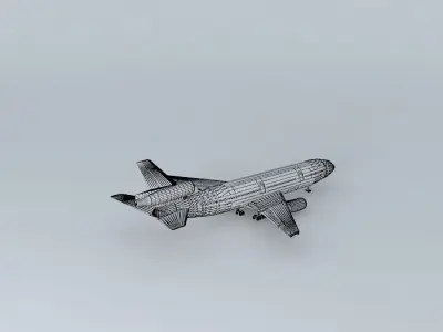 McDonnel Douglas D1030 Free 3D model