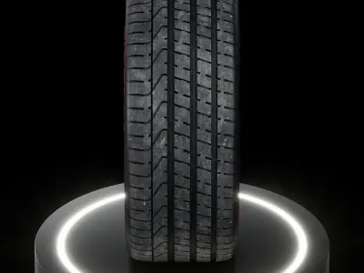 Pirelli P ZERO 255 30 ZR20 92Y Lambo Front 3D model