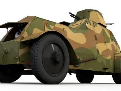 WZ 29 URSUS 1931 3D model