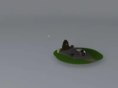 Bull Grill, Outdoor living, Fire place Free 3D model