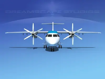 Dornier Do-328-130 Caribbean Air 3D model