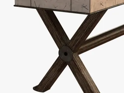 paul dupre lafon console table 3D model