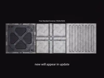 Free Sci-Fi Pack Free low-poly 3D model