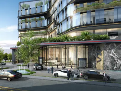 Modern Office Building 3D model