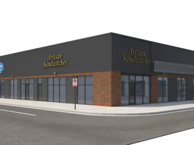 Retail-150 Retail Store 3D model