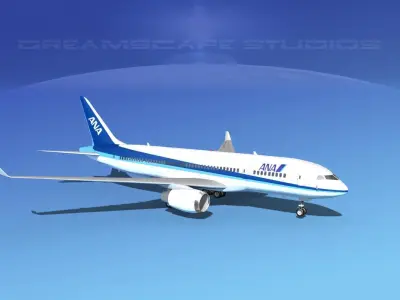 Boeing 787-8 All Nippon Airways 3D model