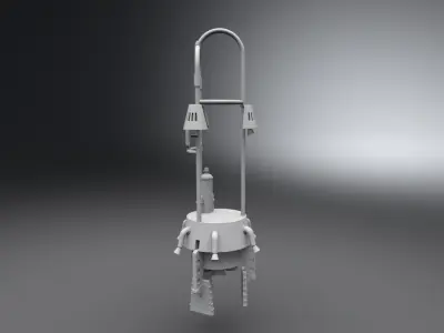 XT7B Jetcraft Scale model 3D print model