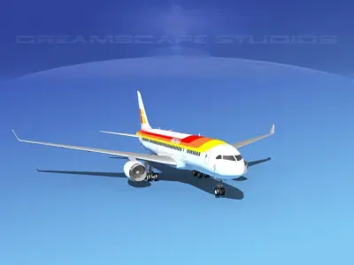 Boeing 787-8 Iberia 3D model