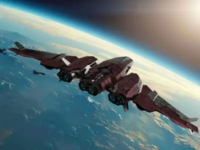 Mothership Orior Valkyrie 3D model