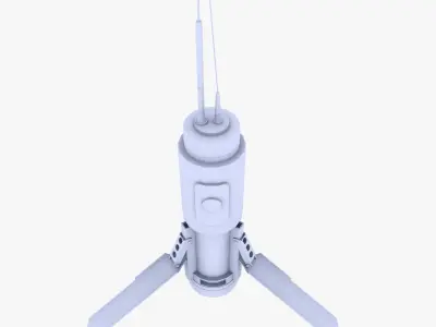 T-UGS Motion Sensor Low-poly 3D model