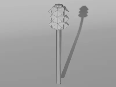 MIDDLE AGE STONE MACE Free 3D model