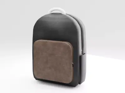 High-Quality Realistic Backpack 3D Model Free low-poly 3D model