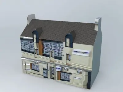 Commercial property Free 3D model