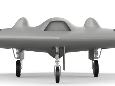 Lockheed Martin RQ-170 Sentinel UAV Drone US Version 3D model