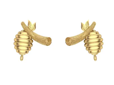Honey earring 3D model