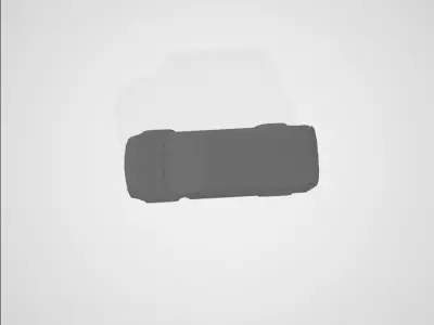 Escalade suv Low-poly 3D model