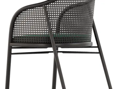 AVE Fauteuil Jaune Cavallo 3D model