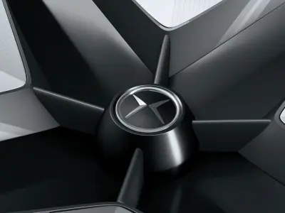 volvo concept rim Low-poly 3D model