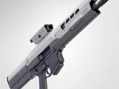 Oblivion Rifle 3D model