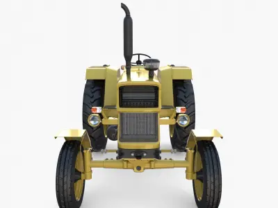 Generic Tractor v2 3D model