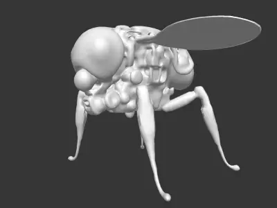 Robotic Fly 3D model