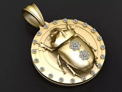  Creative Steampunk PENDANT 3D print model